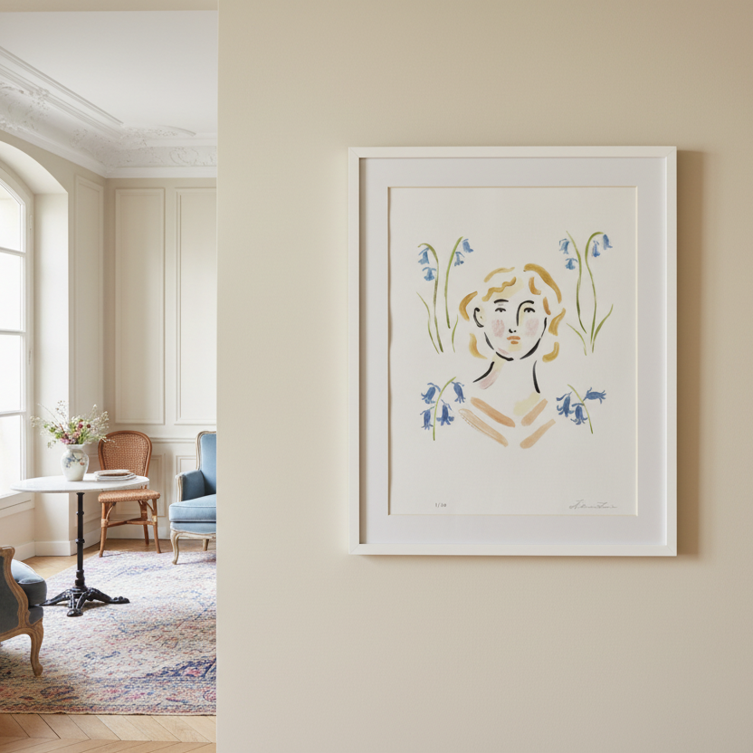 Bluebells – 9x12 Giclée Print, Limited Edition of 20