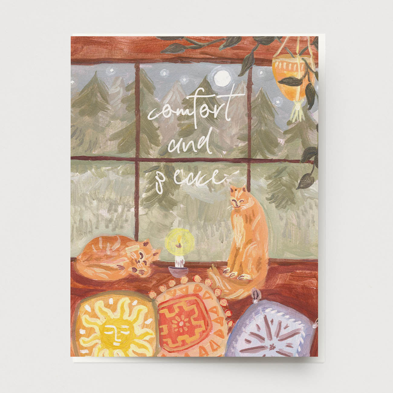 Comfort and Peace Greeting Card