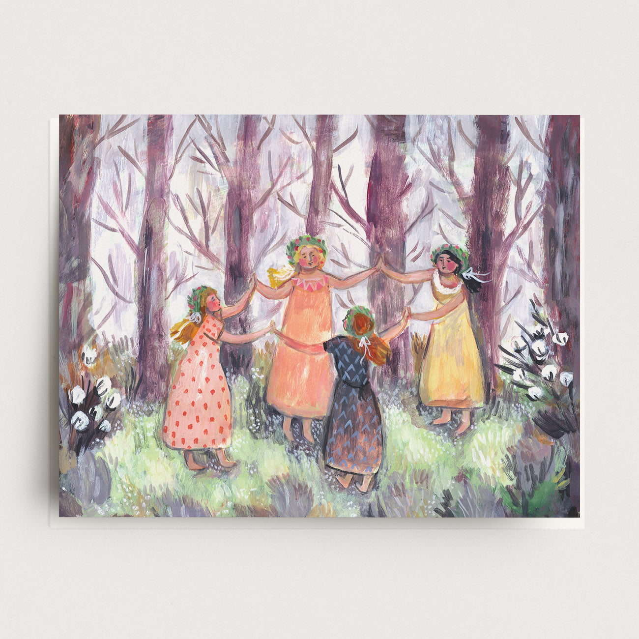 Forest Dance Greeting Card