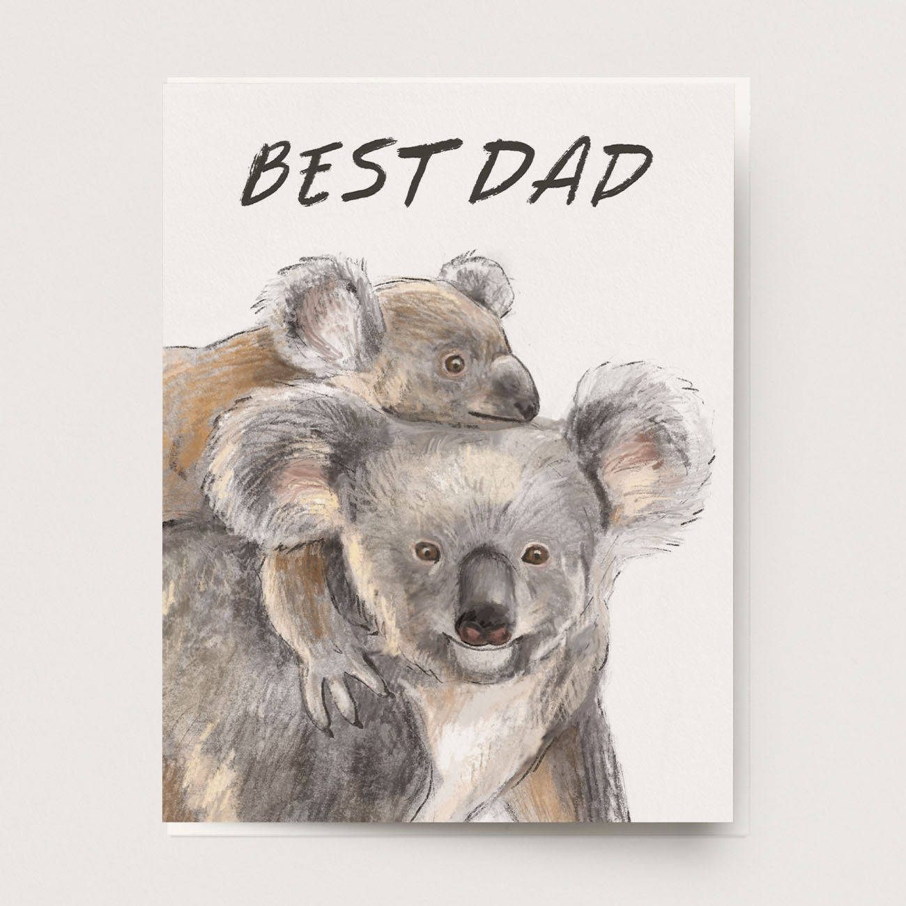 Koala Dad Greeting Card