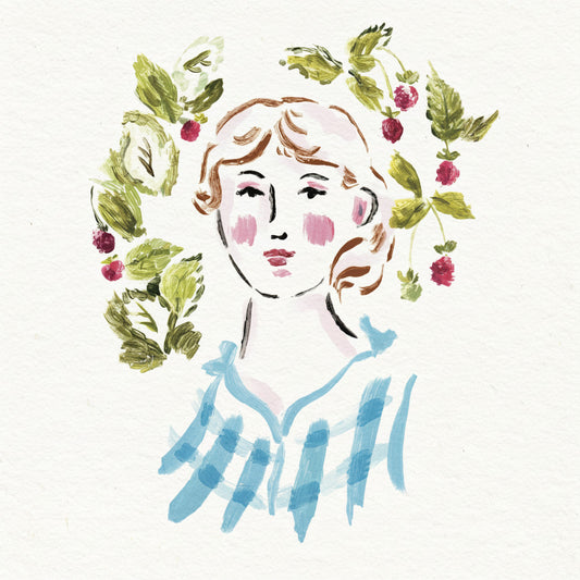 Raspberries – 9x12 Giclée Print, Limited Edition of 20
