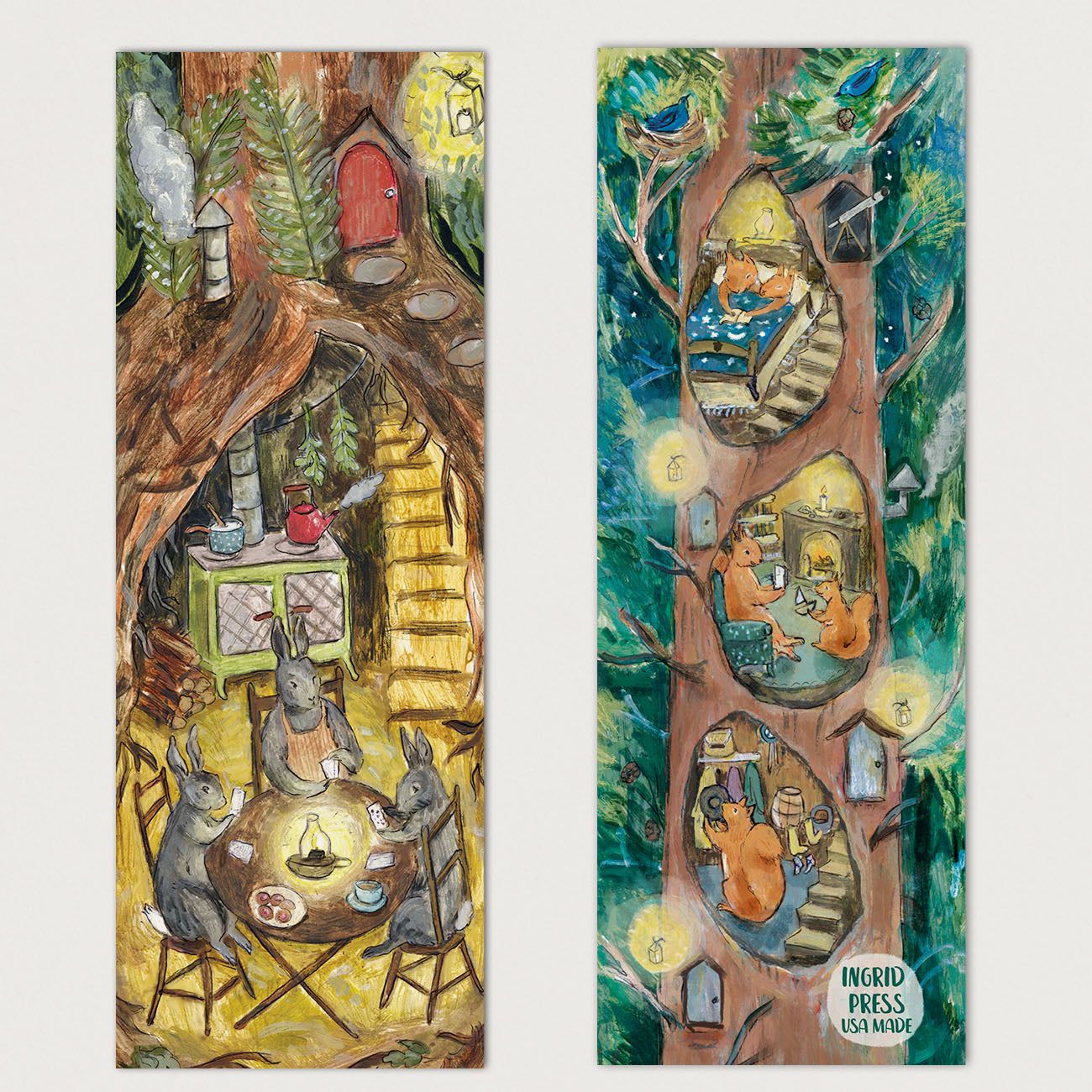 Redwood Home Double-Sided Bookmark 16 Set