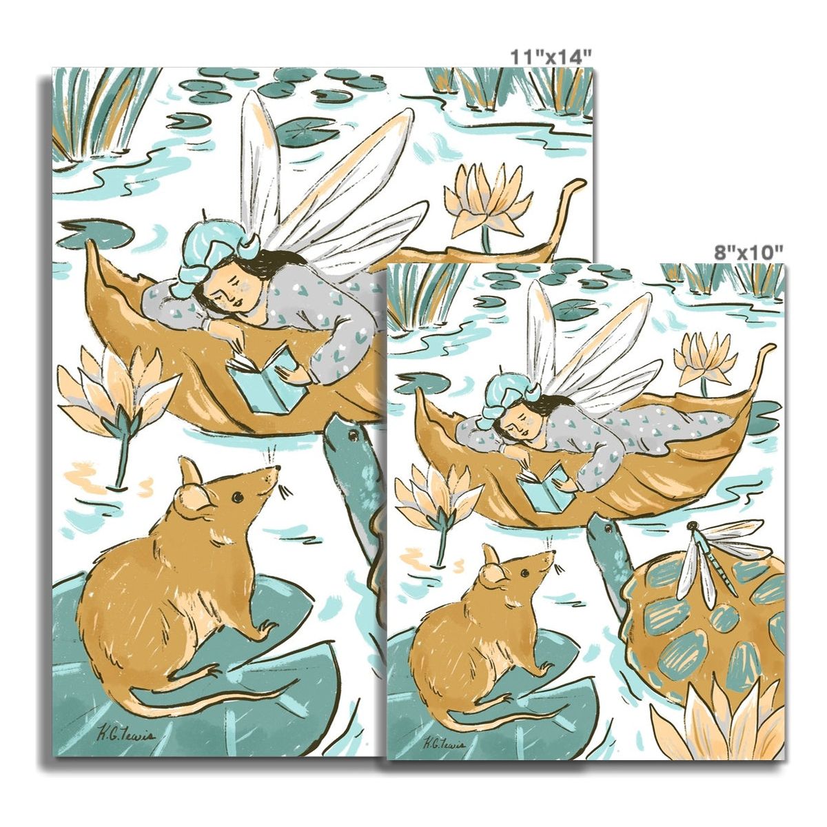 River Stories Paper Print