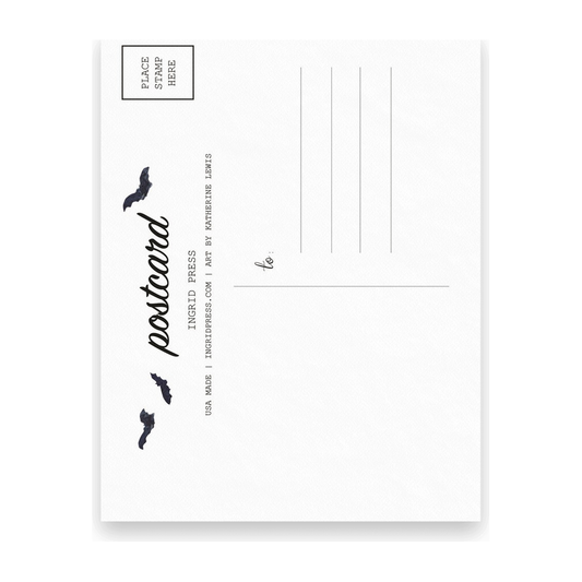 Halloween Girl 10 Postcards