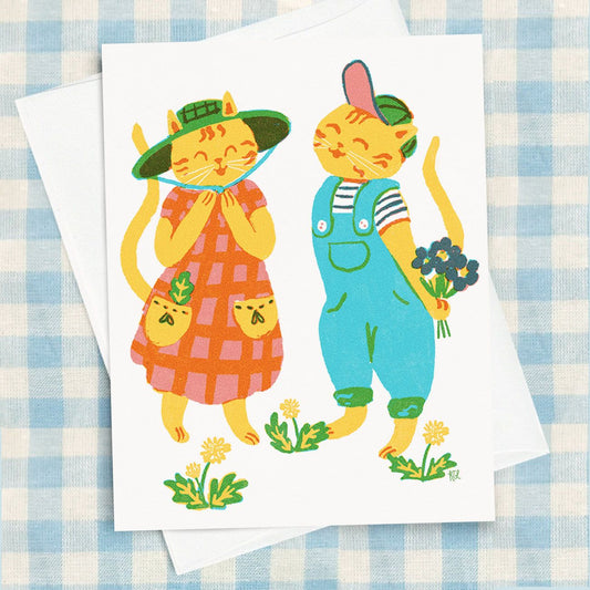 Cat Friends Card