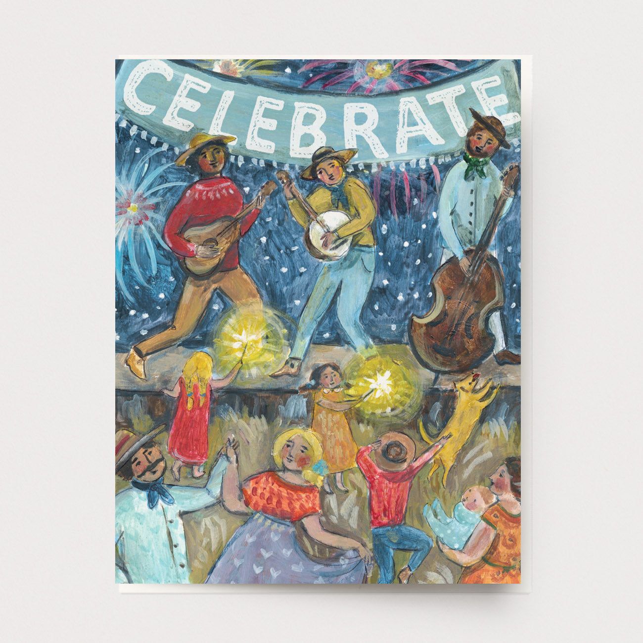 Country Celebration Greeting Card