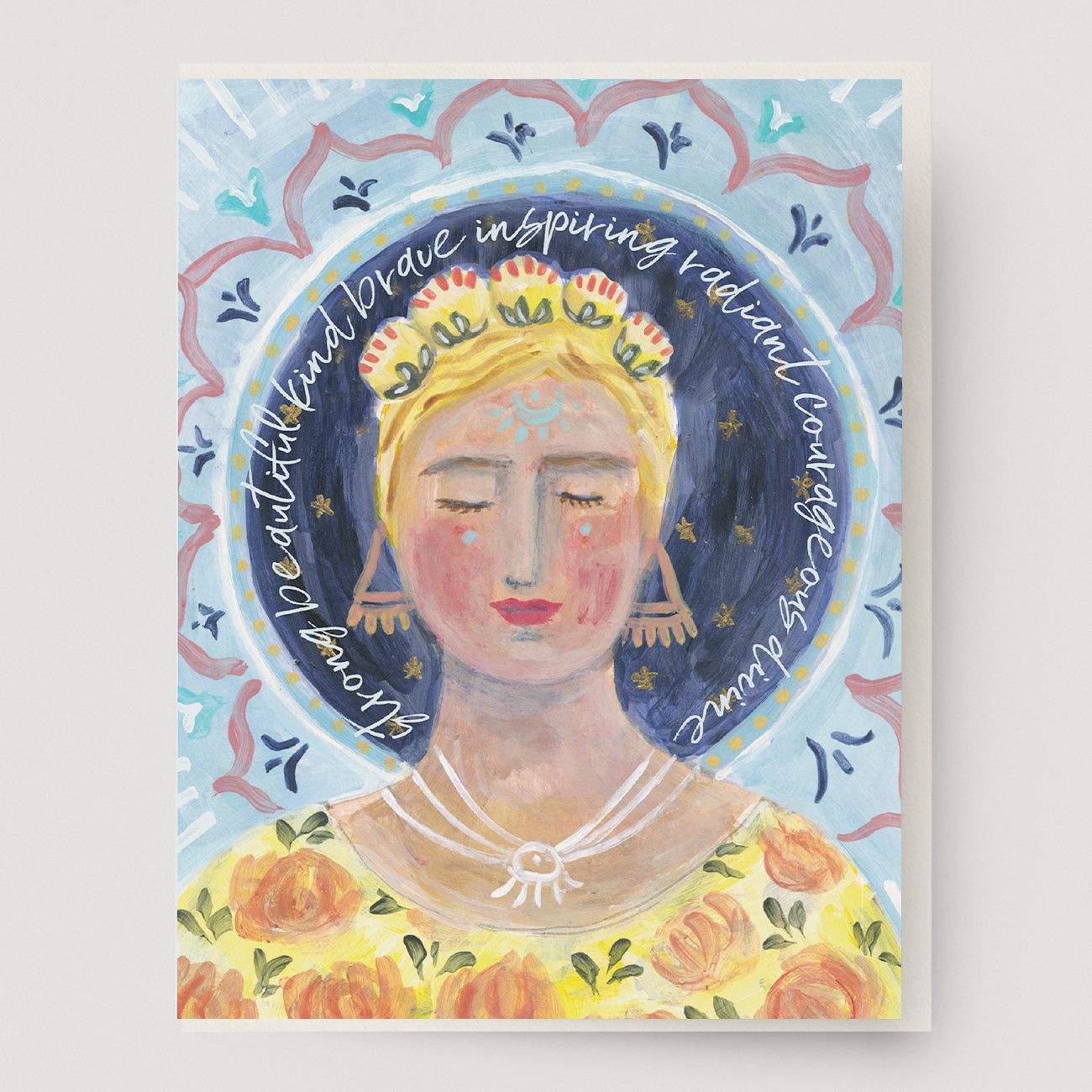 Empowered Woman Greeting Card