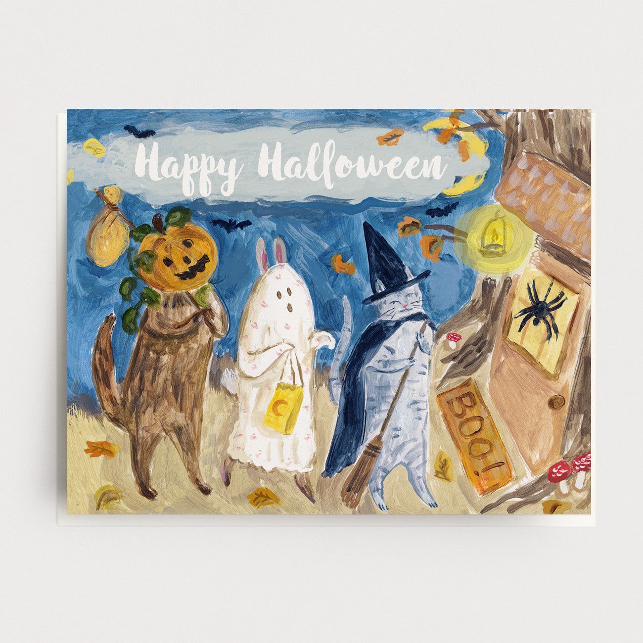 Halloween Parade Greeting Card