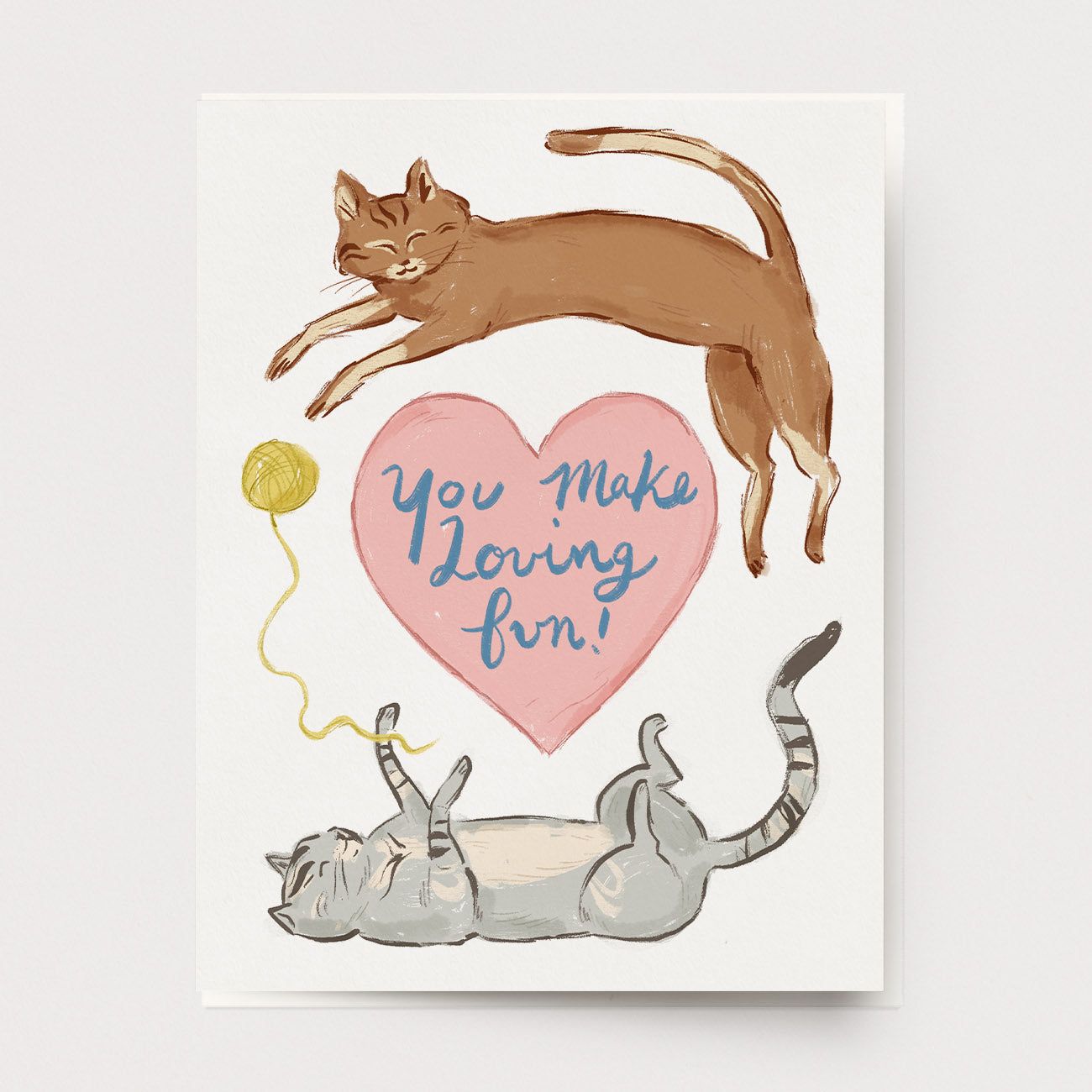 Love Cats Greeting Card
