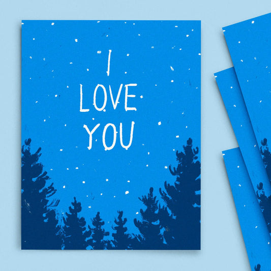 Love Night Sky Card