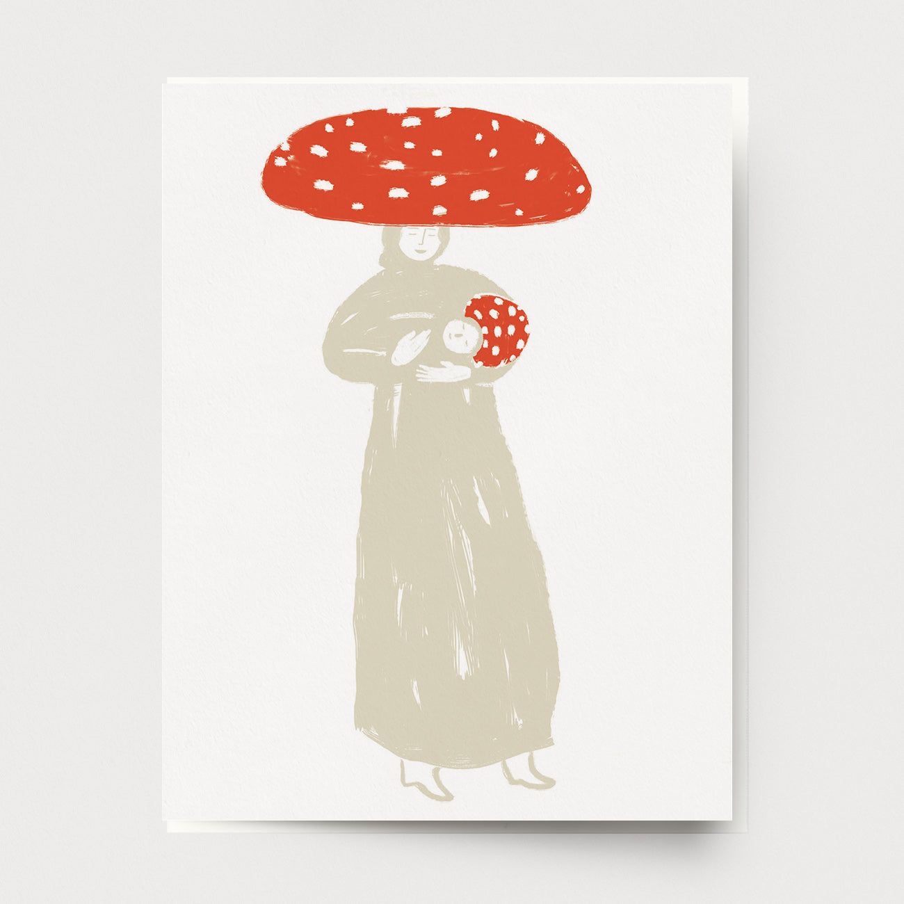 Mother and baby congratulations and Mother's Day Card