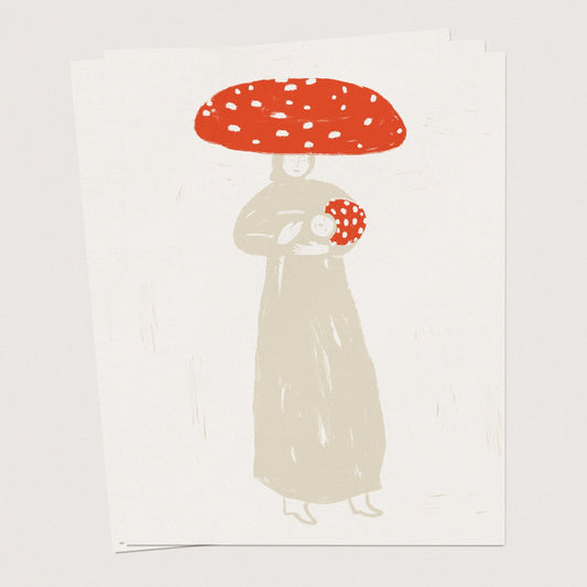 Mushroom Mama 10 Postcards