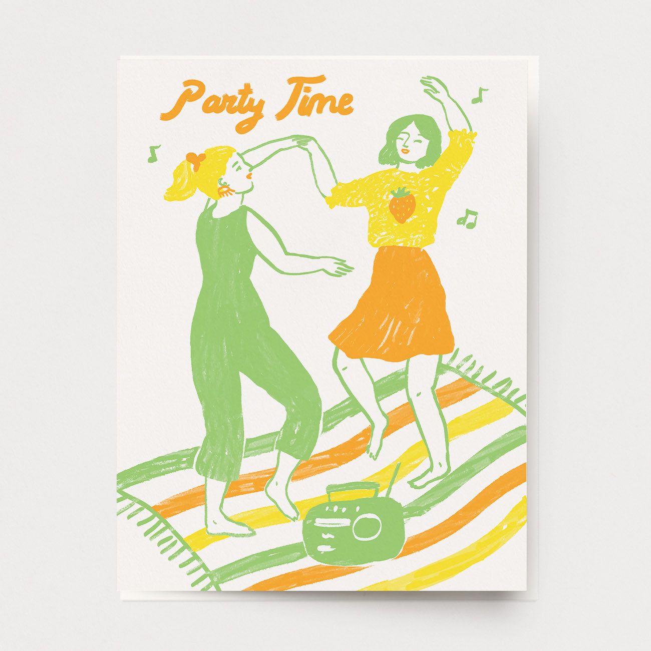 Party Time Gal Pal Greeting Card