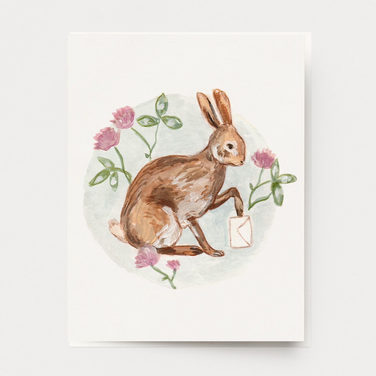 Rabbit Penpal Greeting Card