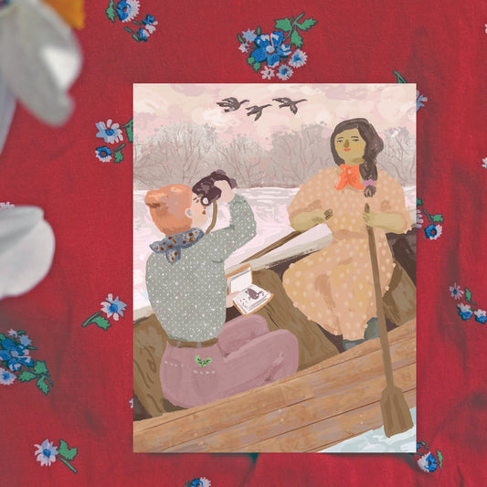 Morning Bird Watch Card