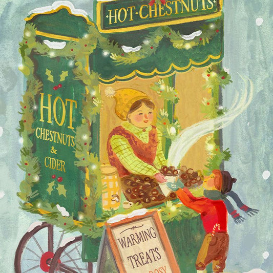 Rosy Cheeks Holiday Card H-116