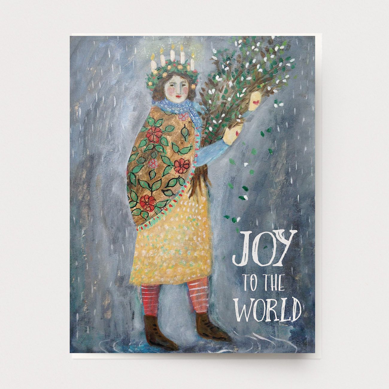 Storm Willows Greeting Card