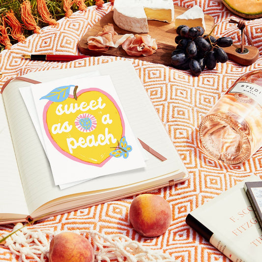 Sweet as a Peach Card L-116