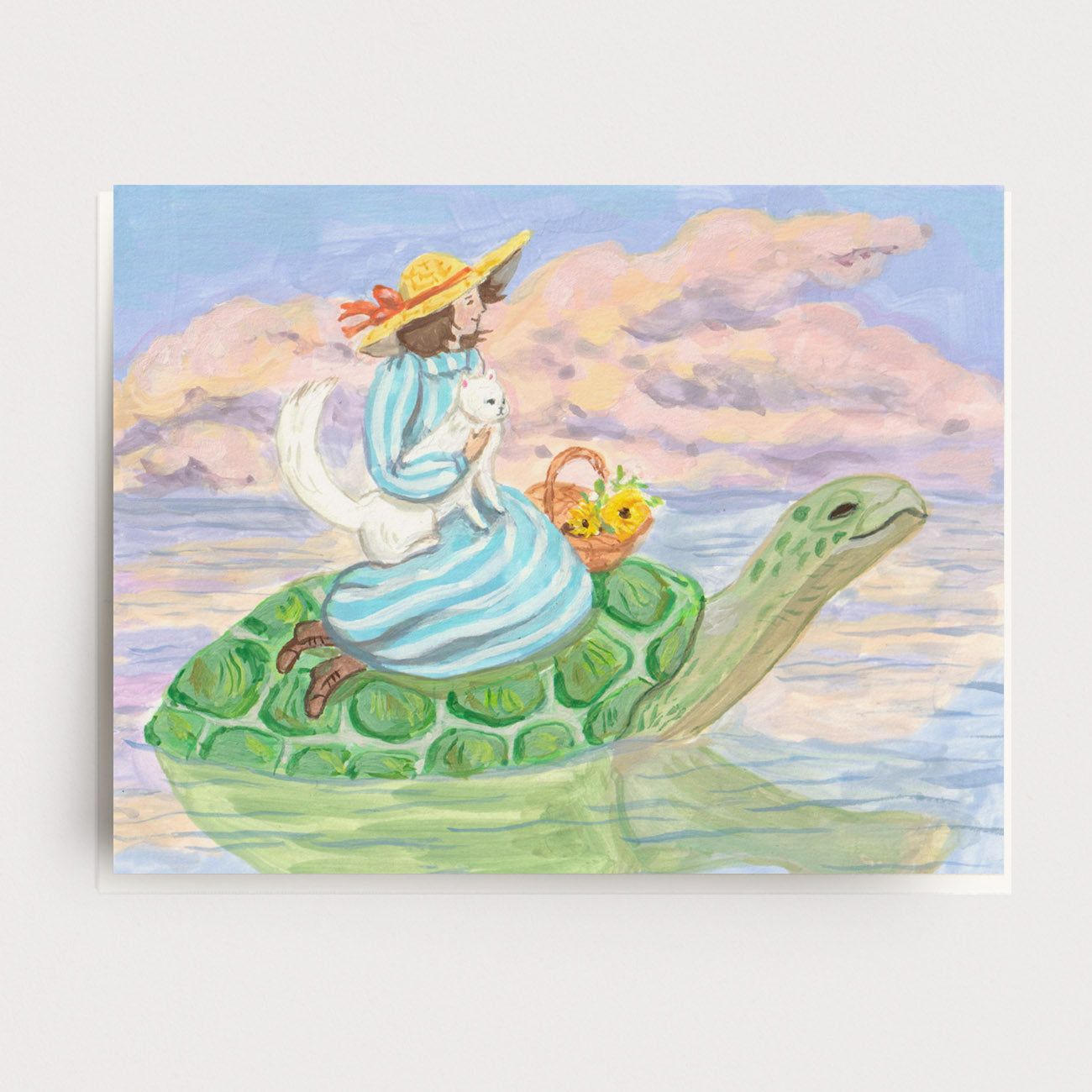 Turtle Adventure Greeting Card