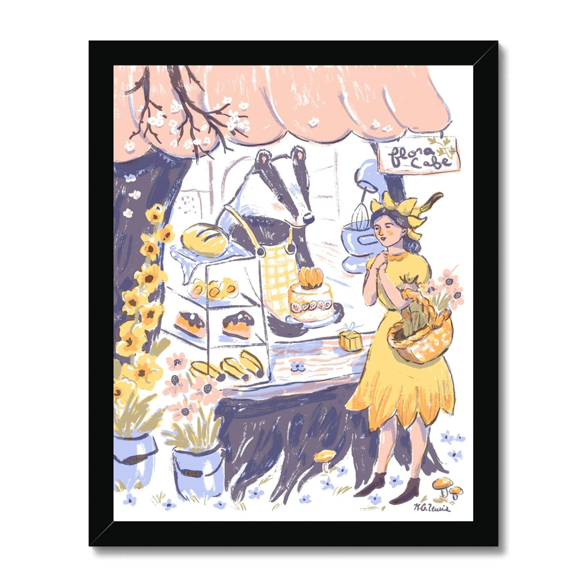 Birthday Surprise Framed Print
