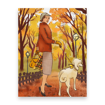 Fall in the Park 10 Postcards