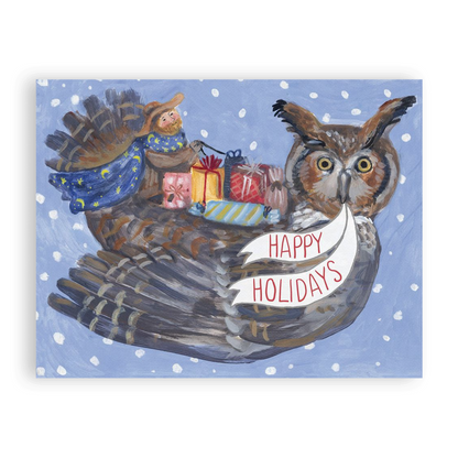 Gift Owl 10 Postcards
