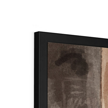 Greyhound Cafe Framed & Mounted Print