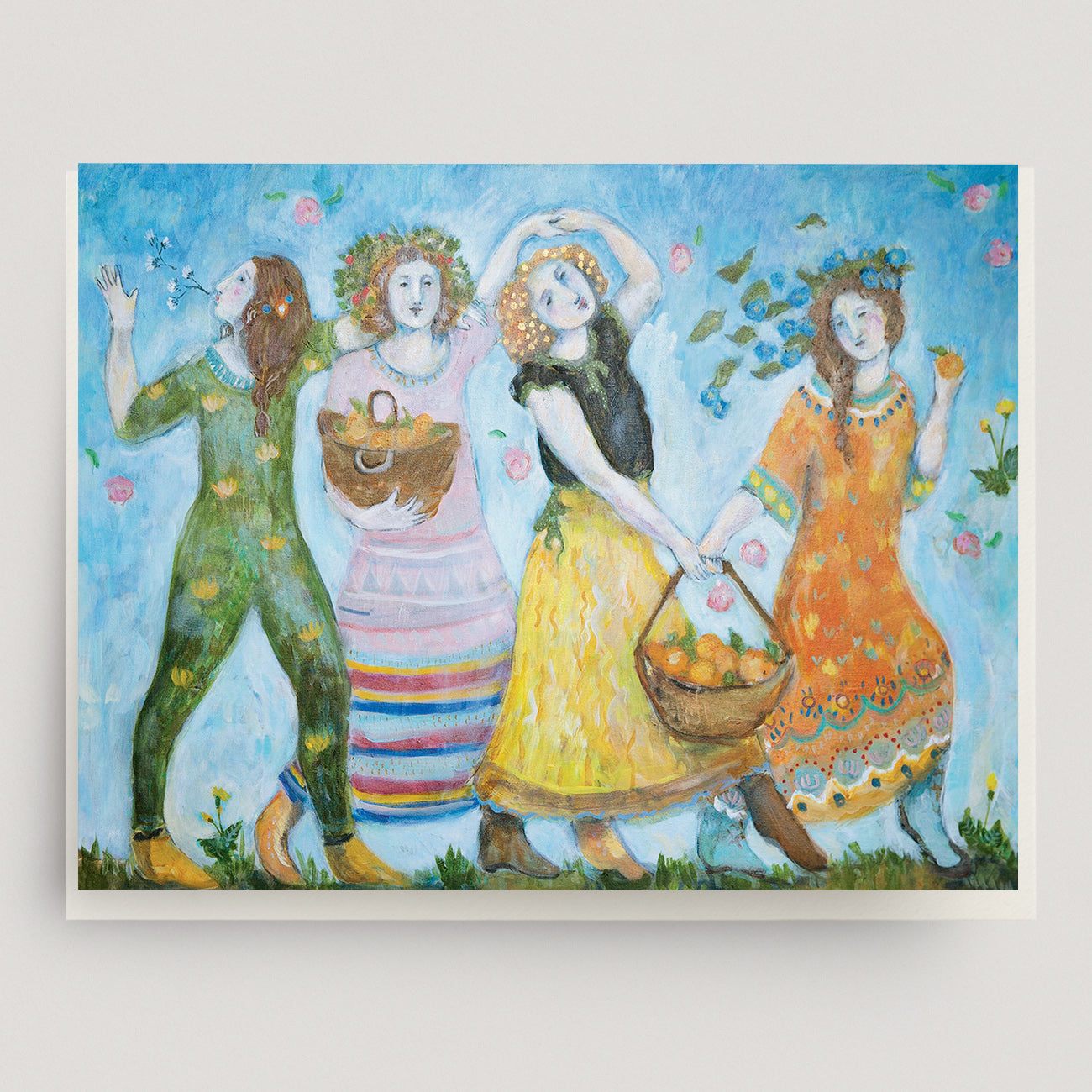 Apricot Dance Card U-113