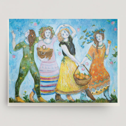 Apricot Dance Card U-113