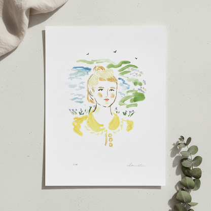 Astrid – 9x12 Giclée Print, Limited Edition of 20