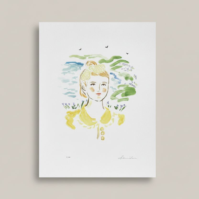 Astrid – 9x12 Giclée Print, Limited Edition of 20