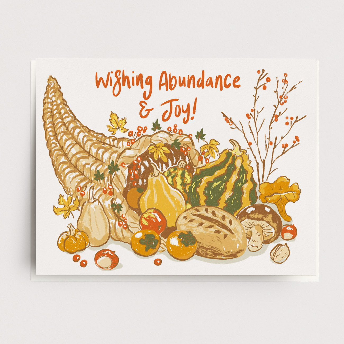 Autumn Abundance Card
