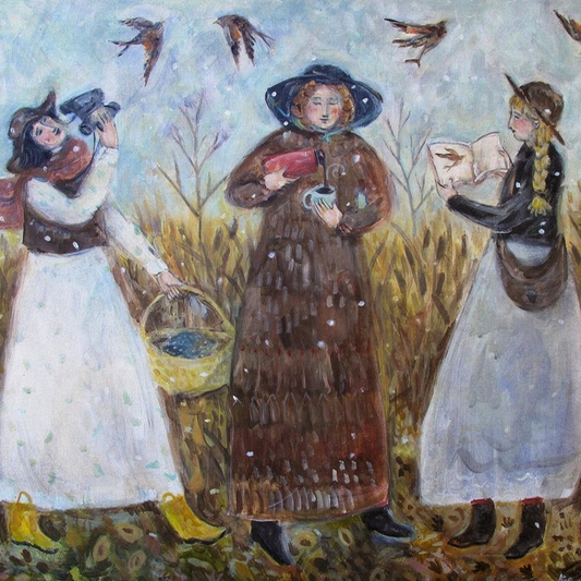 Birdwatchers Canvas Art Print