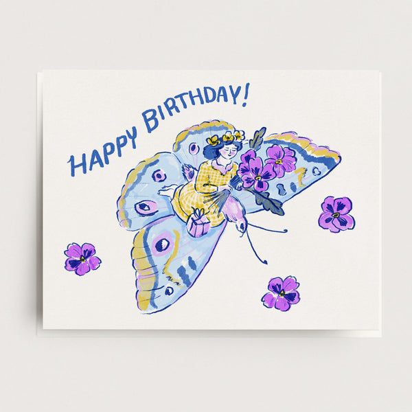 Butterfly Birthday Card BD-119