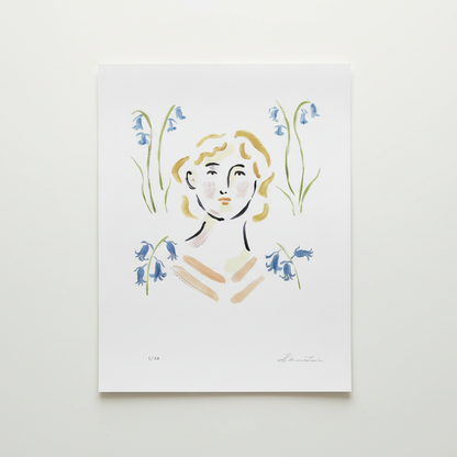 Bluebells – 9x12 Giclée Print, Limited Edition of 20