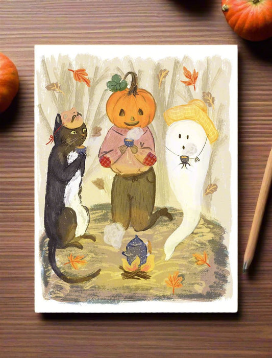 Bonfire Friends Card HA-121
