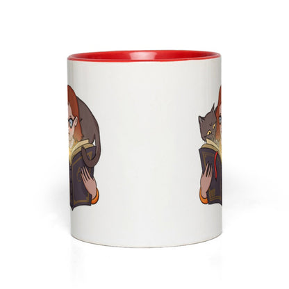 Night at the Library 11oz Ceramic Accent Mug