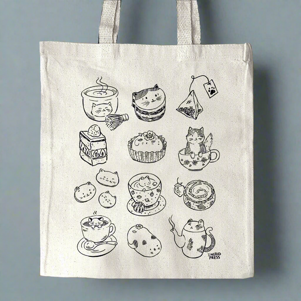 Cafe Cats Tote Bag Wholesale