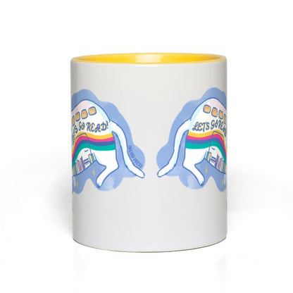 Cat Book Bus 11oz Ceramic Accent Mug