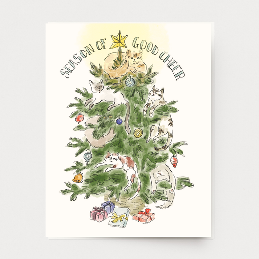Christmas Tree Cats