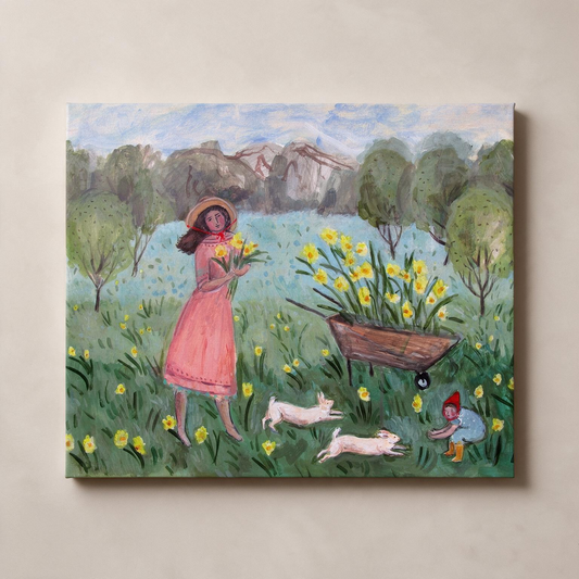 Daffodil Day Canvas Art Print