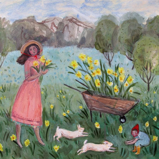 Daffodil Day Canvas Art Print