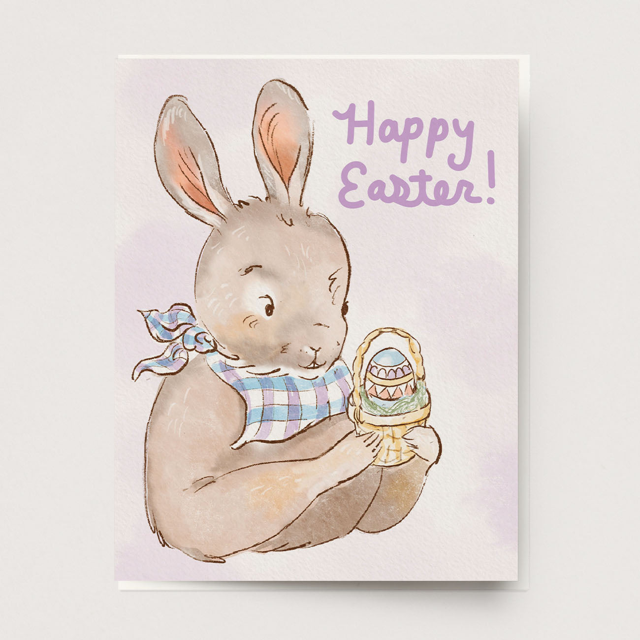 Easter Bunny Card H-141