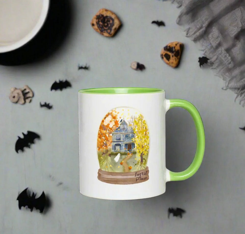 Fall Victorian 11oz Ceramic Accent Mug