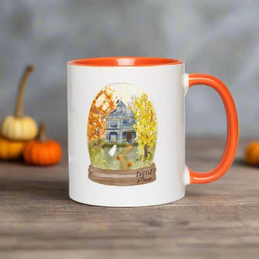 Fall Victorian 11oz Ceramic Accent Mug