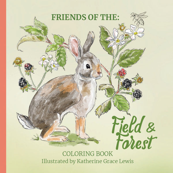 Friends of the Field and Forest Coloring Book