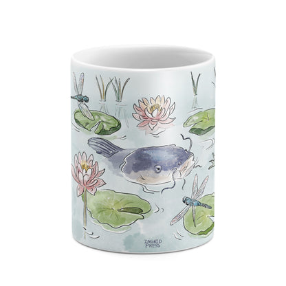 Frog Pond 11oz White Ceramic Mug