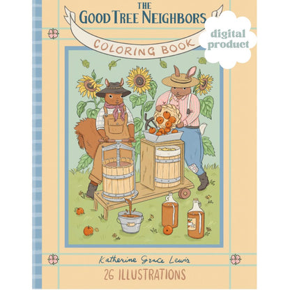 The Good Tree Neighbors Coloring Book - Digital Download