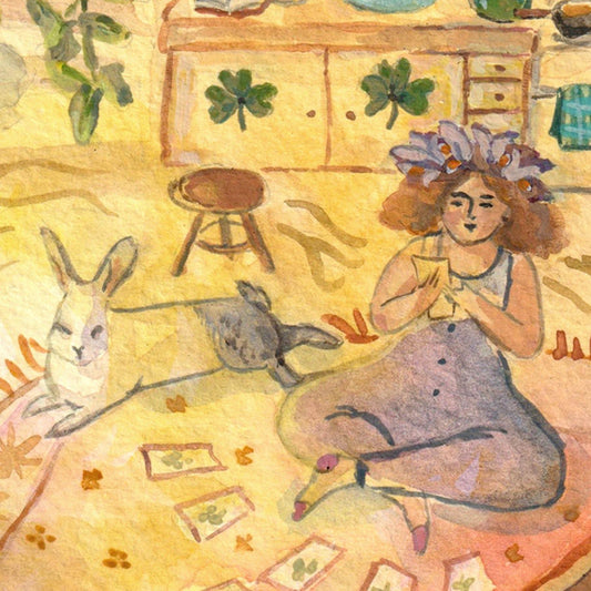 Gourd Home Paper Print