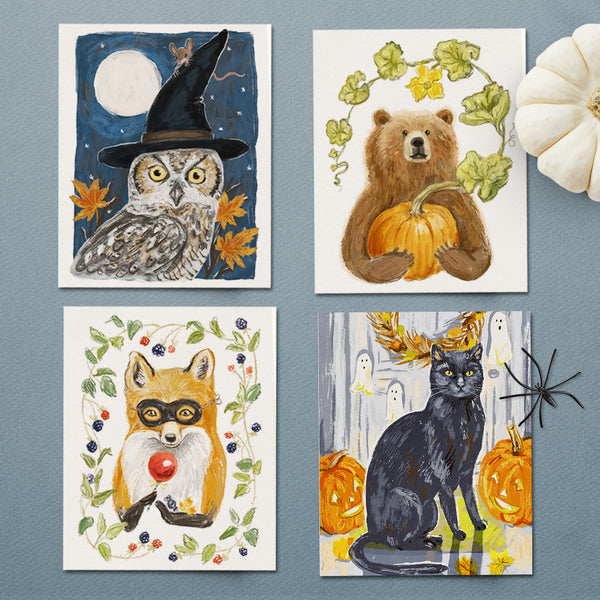 Halloween Friends Card Bundle Save 20%